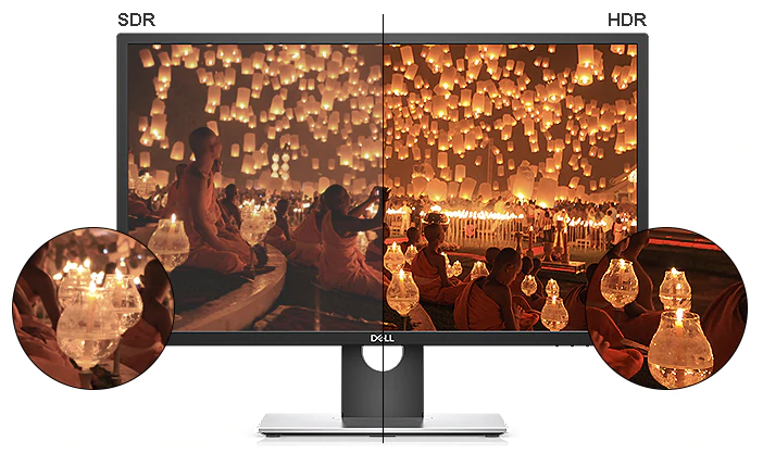 Écran HDR 4K Dell UltraSharp 27 : UP2718Q