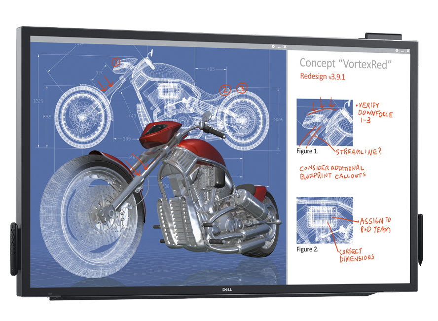 Écran 4K tactile interactif Dell 55 : C5518QT