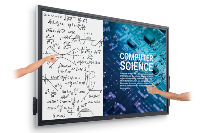 Écran tactile interactif Dell 75 4K : C7520QT