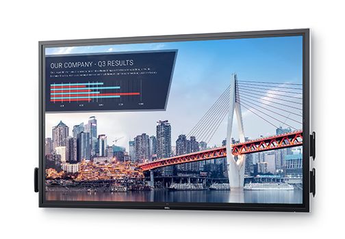 MONITEUR DELL 86 4K TACTILE INTERACTIF | C8618QT